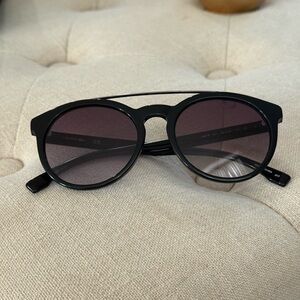 Lacoste Black Sunglasses with gray Lenses L821S 001 52-20-145